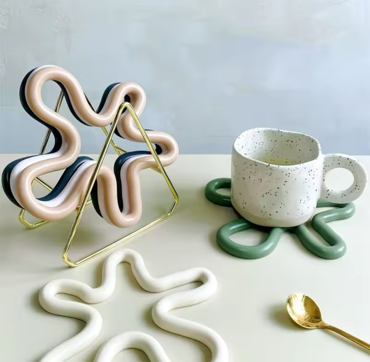 Skandi-Untersetzer “Nordic Twist”