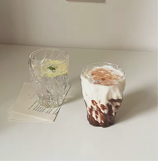 Galactic Wave – Stilvolles Designer-Glas 2er Set