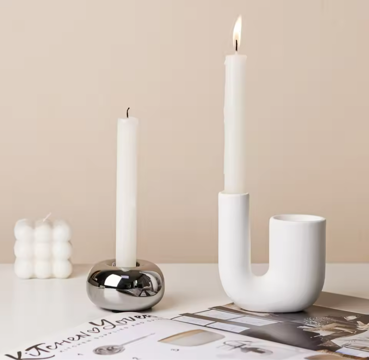 Nordljus Kerzenhalter