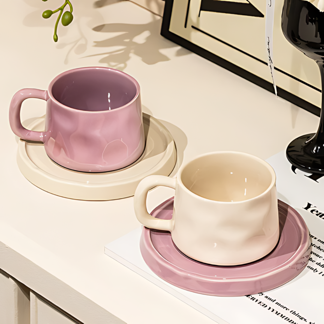 Elegance Duo Keramiktassen-Set