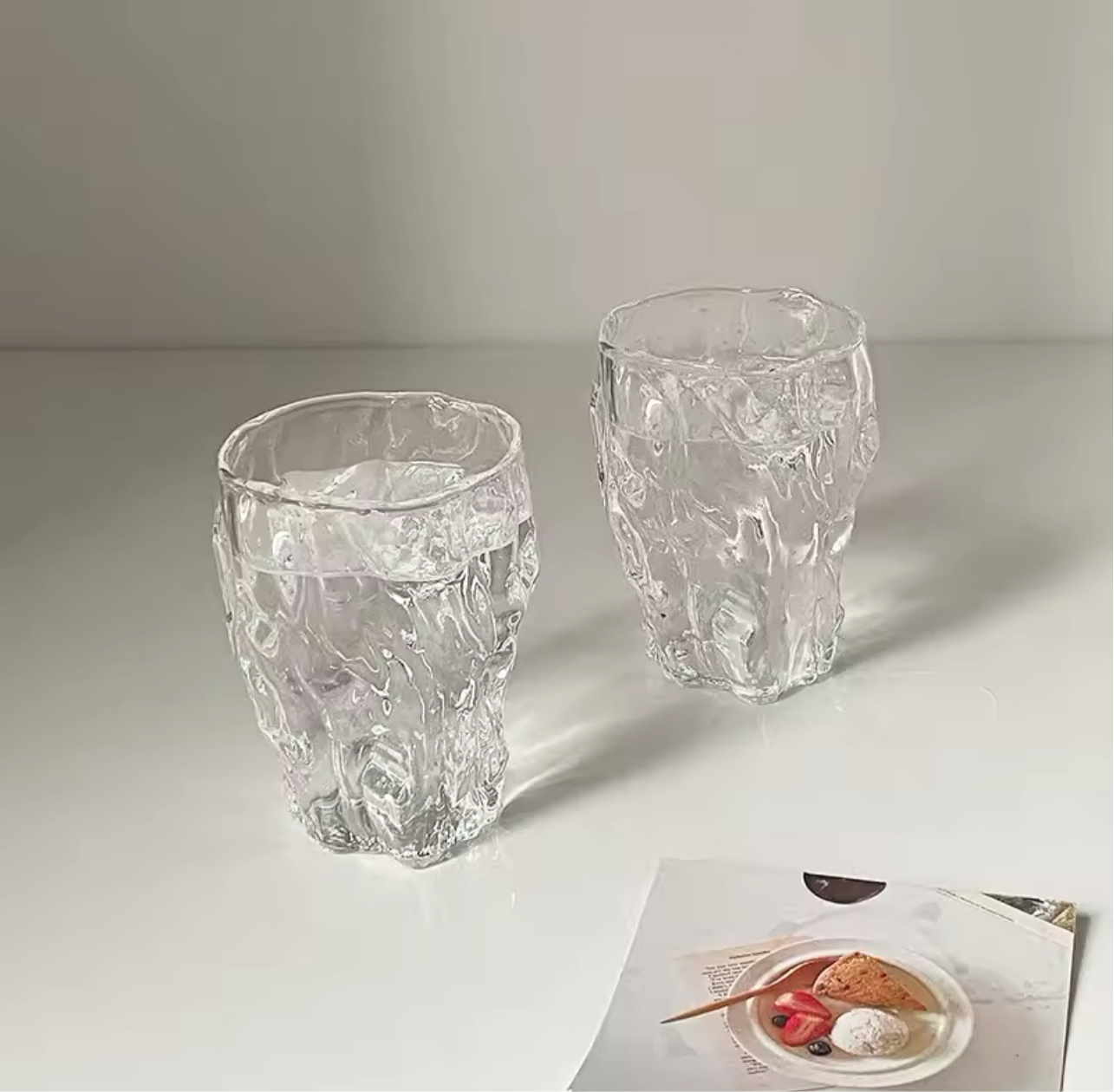 Galactic Wave – Stilvolles Designer-Glas 2er Set