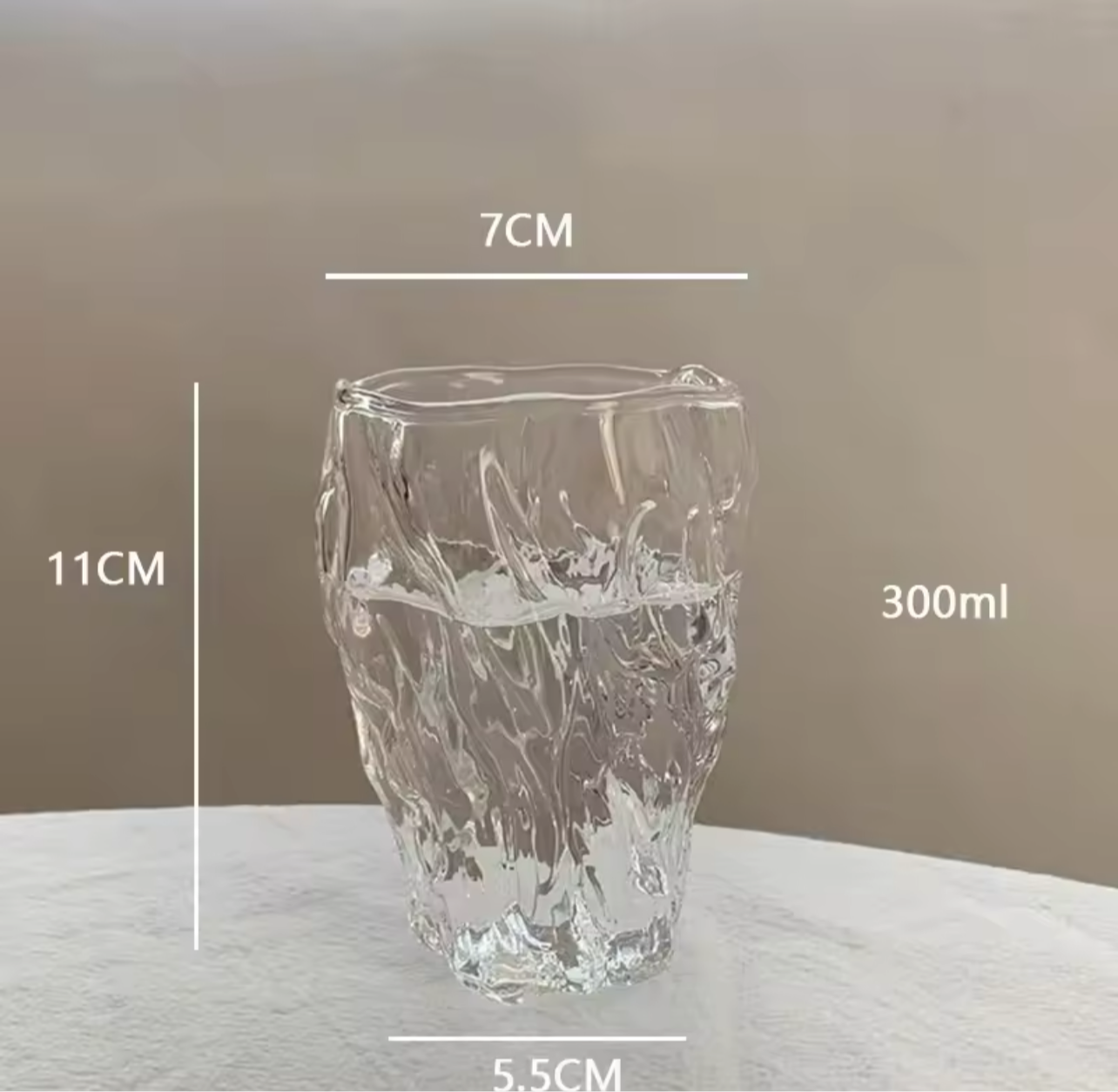 Galactic Wave – Stilvolles Designer-Glas 2er Set